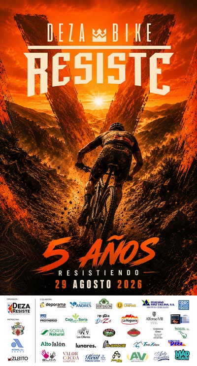 V Edición BTT Deza Resiste 2026 logo